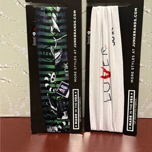 Junk Brands Women's Graphic Headbands - Black, Green, White